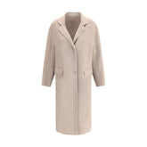 Ermanno Scervino Beige Wool Coat